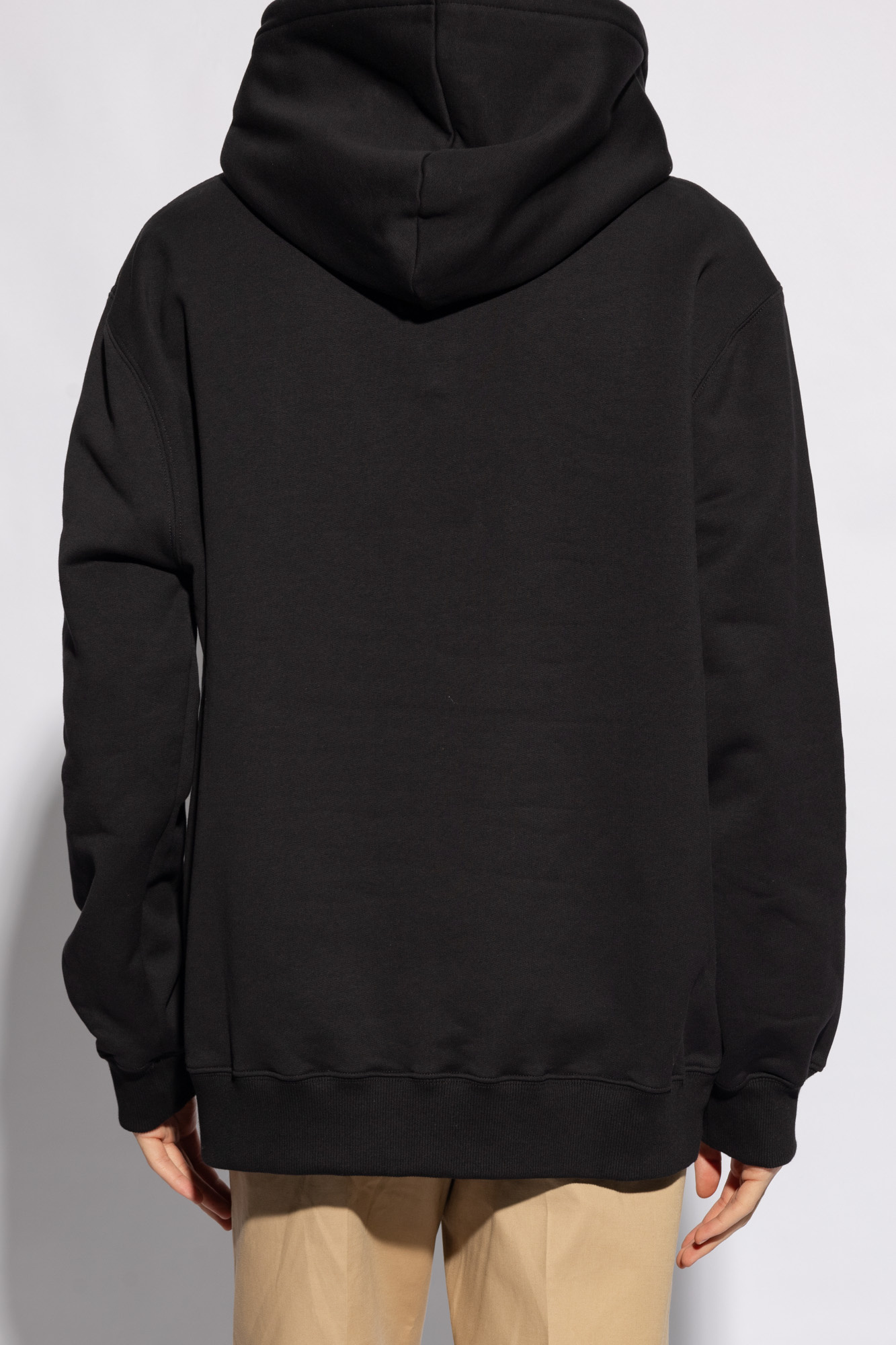 スウェット・トレーナー LANVIN 'Curblace' hoodie Black  RMHO0009J199P24 Oversized Hoodie Lanvin Curblace | Lanvin